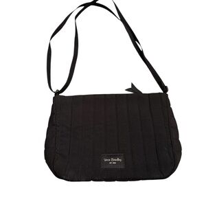 Vera Bradley Black Quilted Shoulder Crossbody